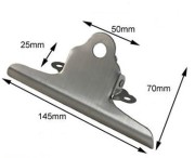 Wykrywalny klip ze stali kwasowej 145mm