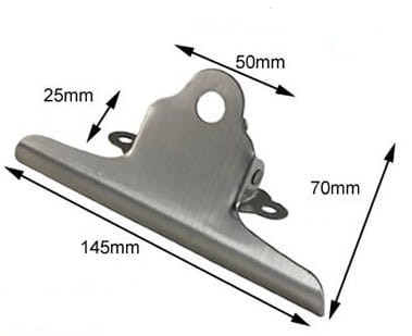 Wykrywalny klip ze stali kwasowej 145mm