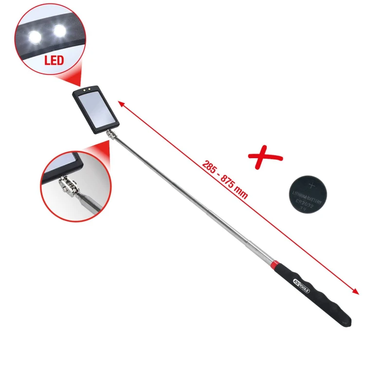 Lusterko inspekcyjne LED