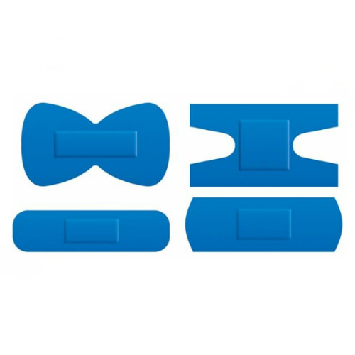 Plastry wykrywalne mix 100szt