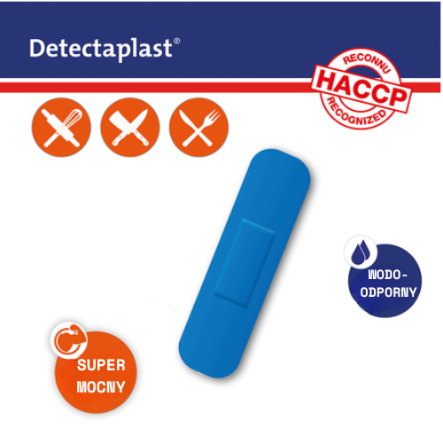 Plastry wykrywalne 19x72