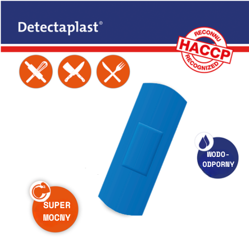 Plastry wykrywalne 25x72