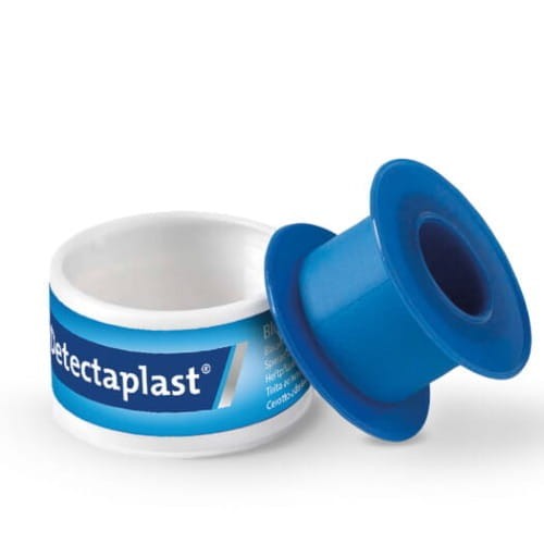 Niebieski przylepiec na szpulce 2,5cm-5m