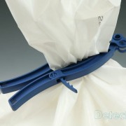 Zamek wykrywalny zaciskowy 15cm