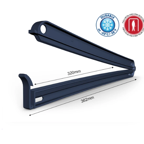 Klip do worków wykrywalny