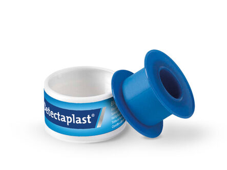 Niebieski przylepiec na szpulce 2,5cm-5m