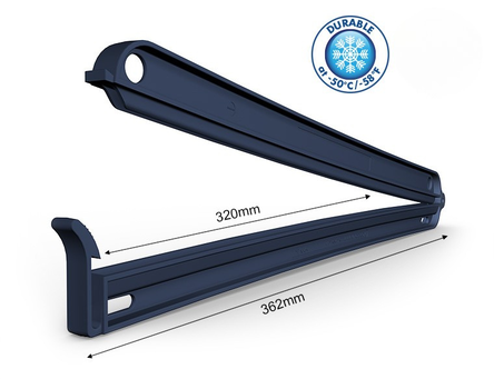 Wykrywalny klip 32 cm